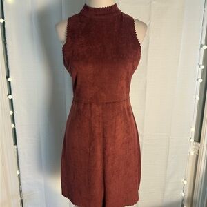 HYFVE Rust Mini Boho Dress size Large